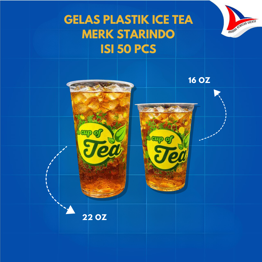 Gelas Ice Tea 22 Oz